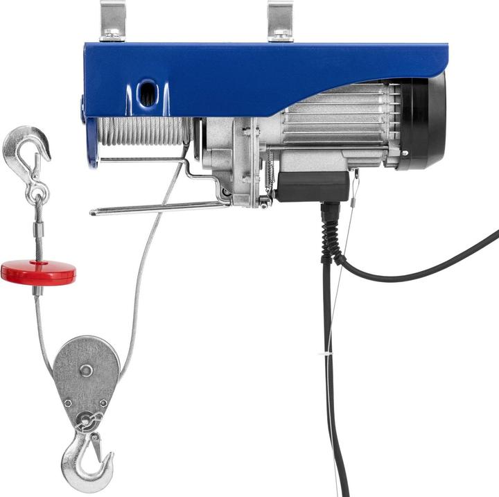 Produktbild MSW Seilwinde 800Kg Seilzug Hebezug Winde Motorwinde 230V Seilhebezug Flaschenzug