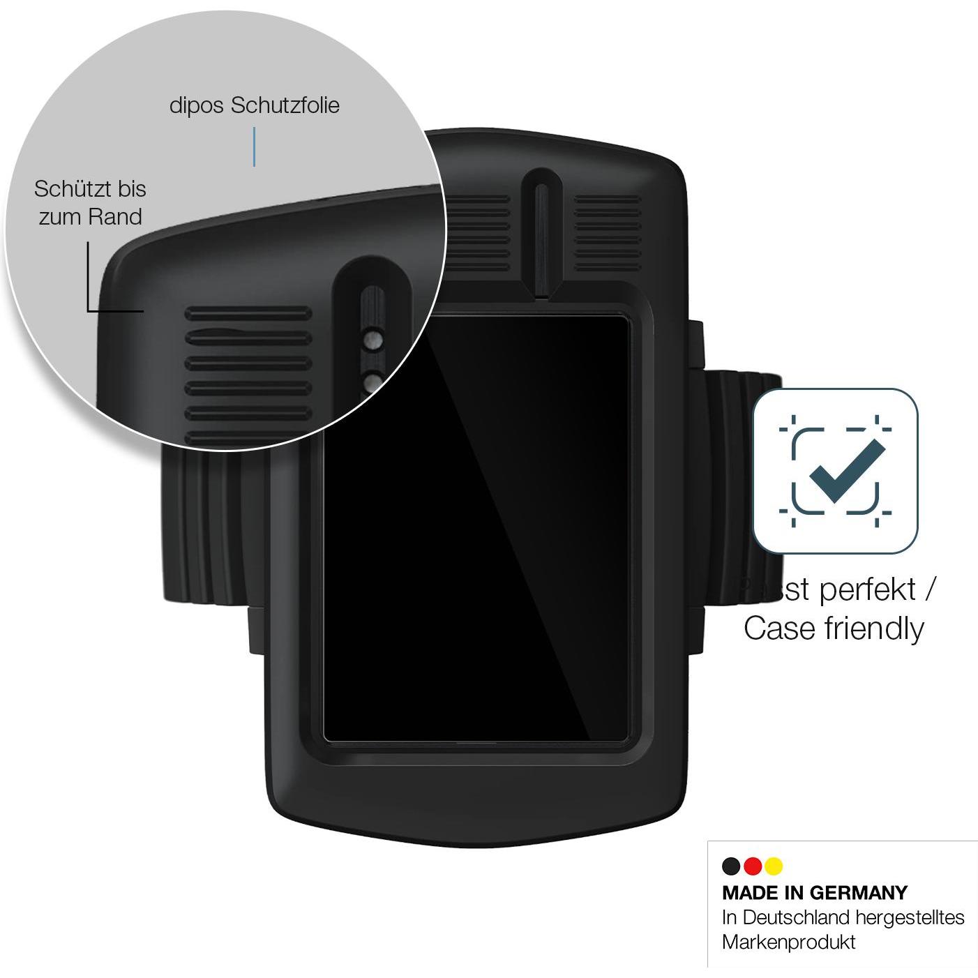 Dipos Anti-Shock Displayschutz 9H, Smartwatch Schutzfolie, Transparent