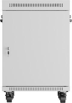 Produktbild Lanberg rack cabinet 15U 600x600 glass (15 HE, 19 Zoll Rack)