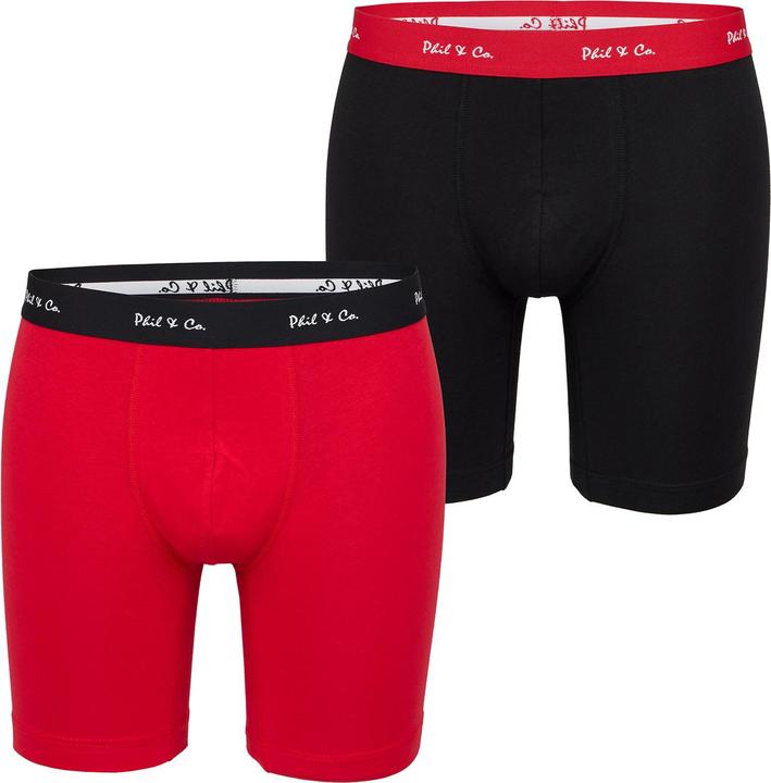 Produktbild Phil & Co. Berlin Retro Boxer Long (XXL, 2er Pack)