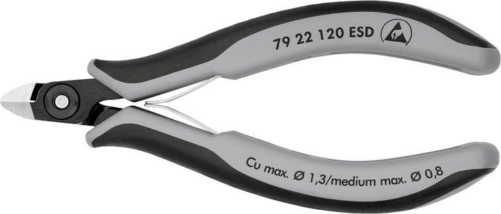 Actual product image Knipex Precision Electronics Side Cutter ESD (120 mm)