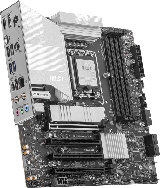 Produktbild MSI PRO B860M-A WIFI (LGA 1851, Intel B860, mATX)