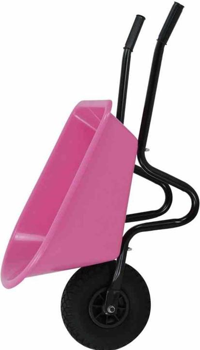 Image du produit FORT Brouette pour enfants 20 l rose montée avec roue PU