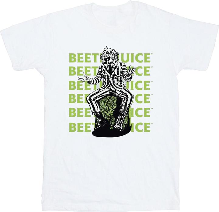 Immagine prodotto Beetlejuice Maglietta Posa Uomo (L)