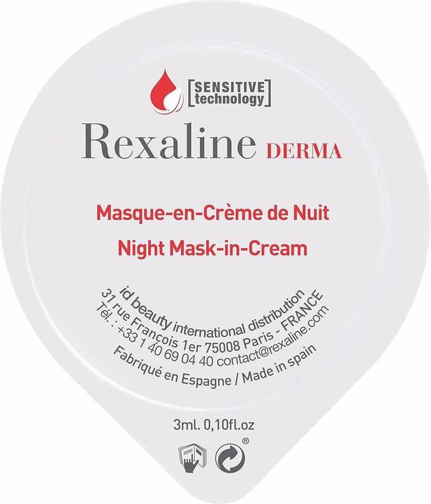 Actual product image Rexaline Soothing mask for sensitive skin Derma Repair (Mask) 75 ml (75 ml)