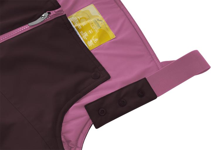 Actual product image Normani Children's winter trousers with braces "Ulukhaktok" - 9029 (122)