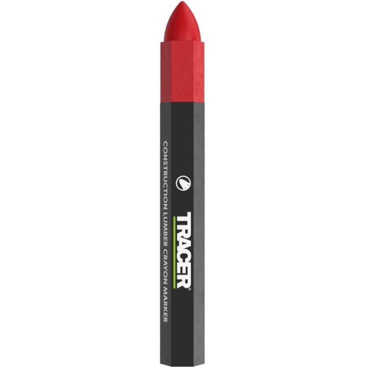 Tracer, Marker, ACM2 Construction Chalk Markers Rot - 12 Stück (Rot, 12 x)