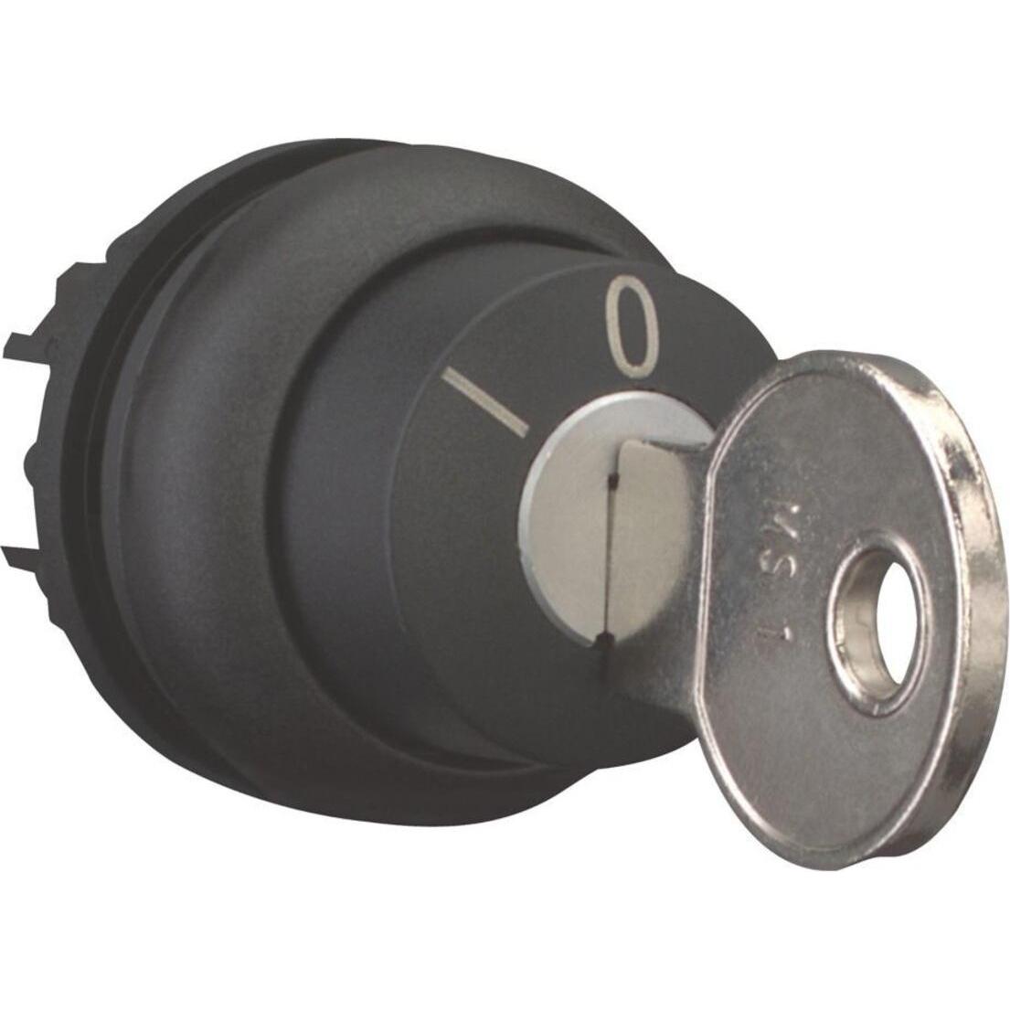 Eaton Tasto MS1 3 posizioni M22S-WRS3, Pulsante + Interruttore, Nero