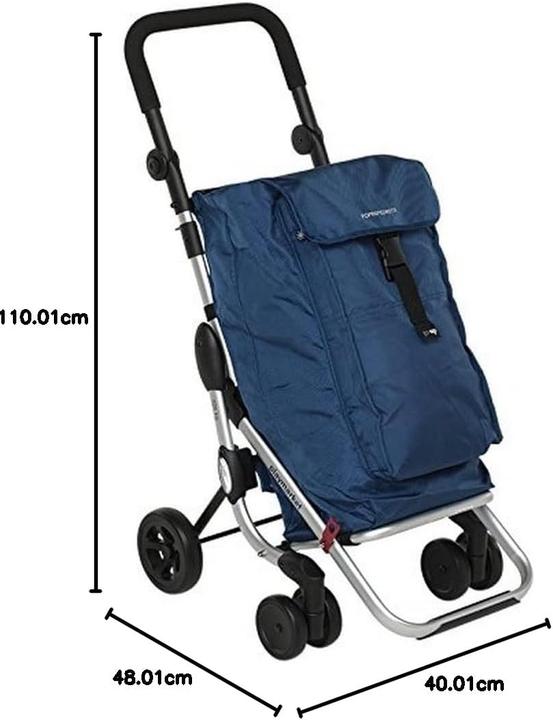 Produktbild Foppapedretti Go Up Einkaufsroller, Blau