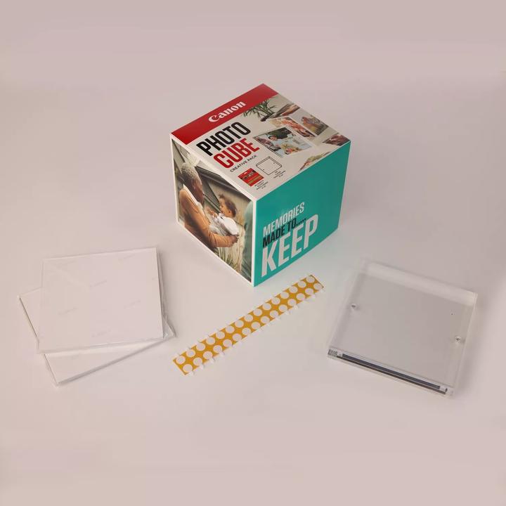 Actual product image Canon Photo Cube Creative Paper 5x5 blue (13 x 13 cm, 40 x)