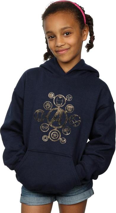 Produktbild Avengers Infinity War Icons Kapuzenpullover Mädchen (140, 146)