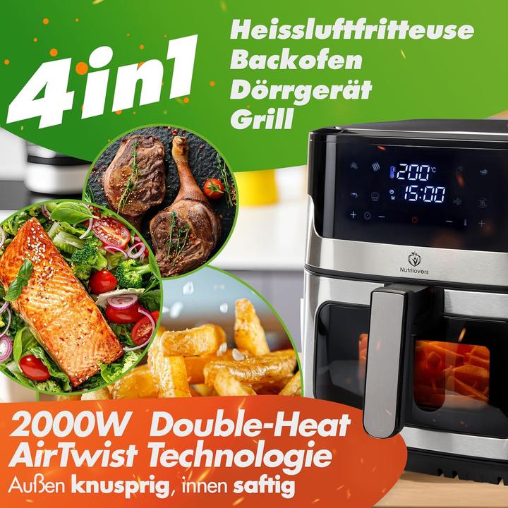 Produktbild Nutrilovers Heissluftfritteuse