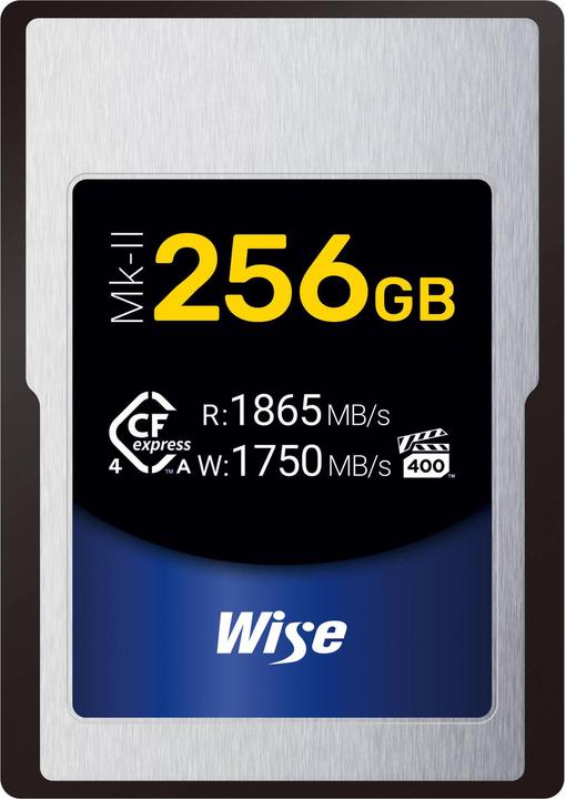 Actual product image Wise CFexpress 4.0 Type A Mk-II 256GB WI-CFX4-A256M2 (256 GB, CFexpress type A)