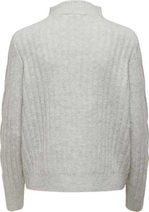 Produktbild JdY Reissverschluss-Zopfstrick- Strickpullover (L)