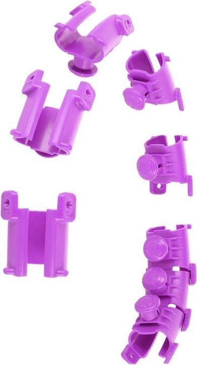 Image du produit HMS Hula Hop plus taille avec onglets et poids HHW12 violet (51 cm, 1375 g)