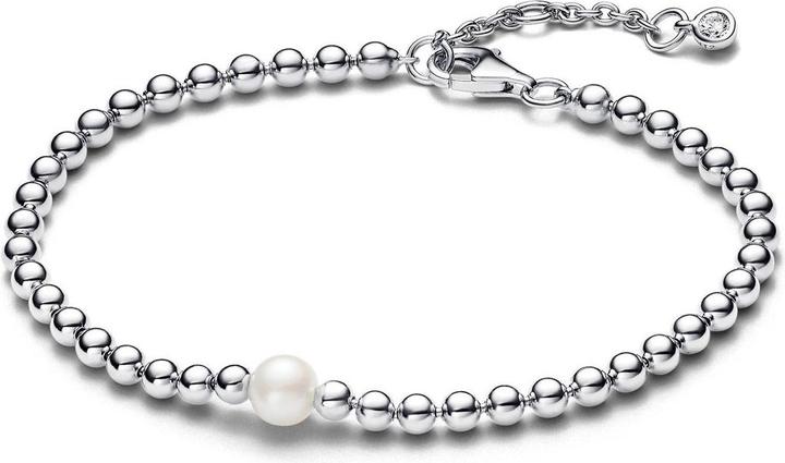Pandora Armband Treated Freshwater Cultured Pearl & Beads (16 cm, Sterling Silber 925er)