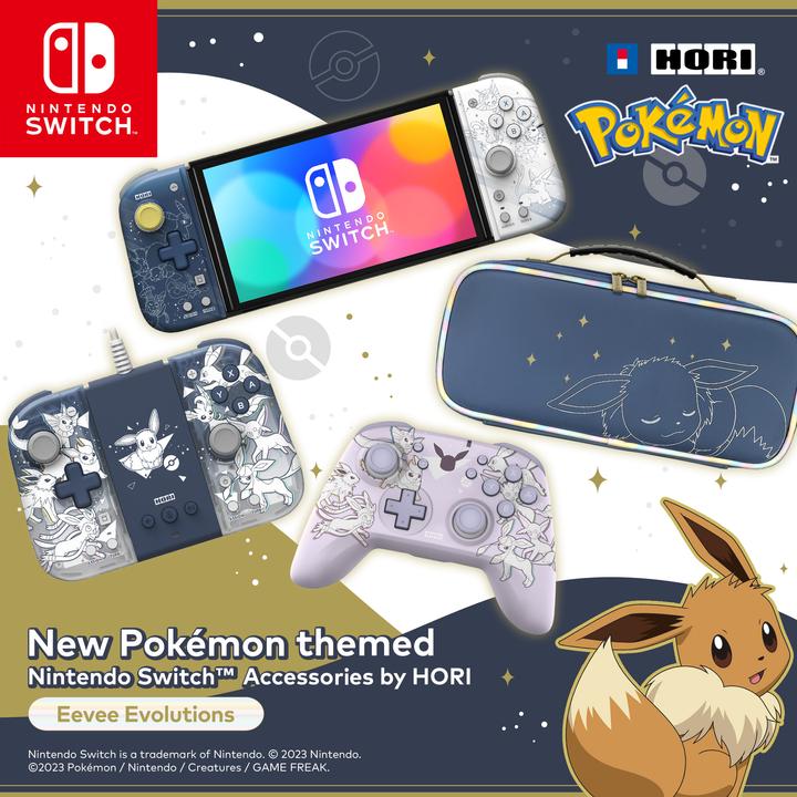 Actual product image HORI Wirelss HORIPAD Eevee Evolutions PU 4 (Switch)