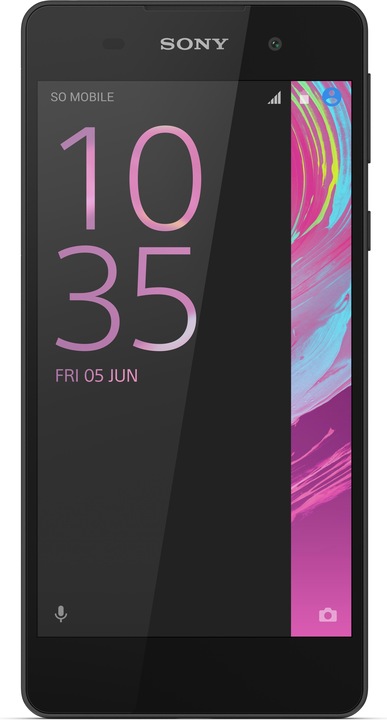 Produktbild Sony Xperia E5 (16 GB, Black, 5", Single SIM, 13 Mpx, 4G)