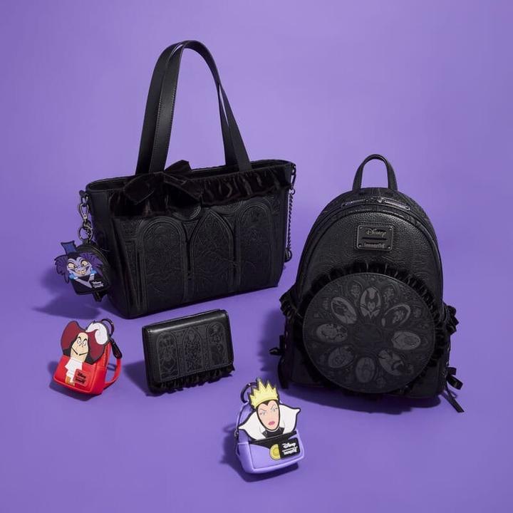 Actual product image Loungefly Disney Villains assorted Mystery mini backpack keychain