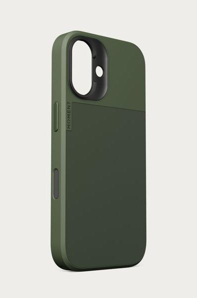 Produktbild Moment Camera Case MagSafe for iPhone 17 Olive (Apple iPhone 17)