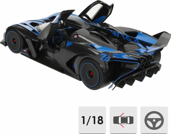 Actual product image Bburago Bugatti Bolide
