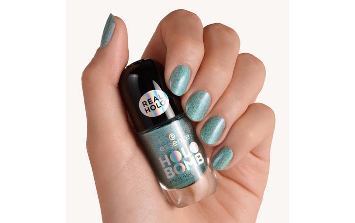 Actual product image essence Holo Bomb Effect Nail Lacquer 04 Holo It's Me (04 Holo It's Me, Colour paint)