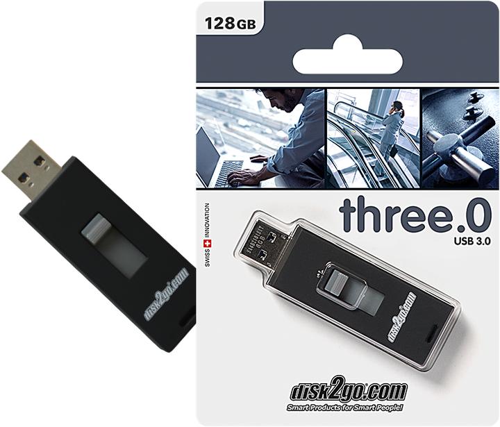 Produktbild Disk2go three.O (32 GB, USB-A)