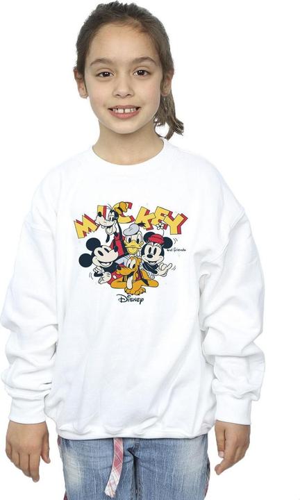 Produktbild Disney Mickey Mouse Group Sweatshirt Mädchen (152, 158)