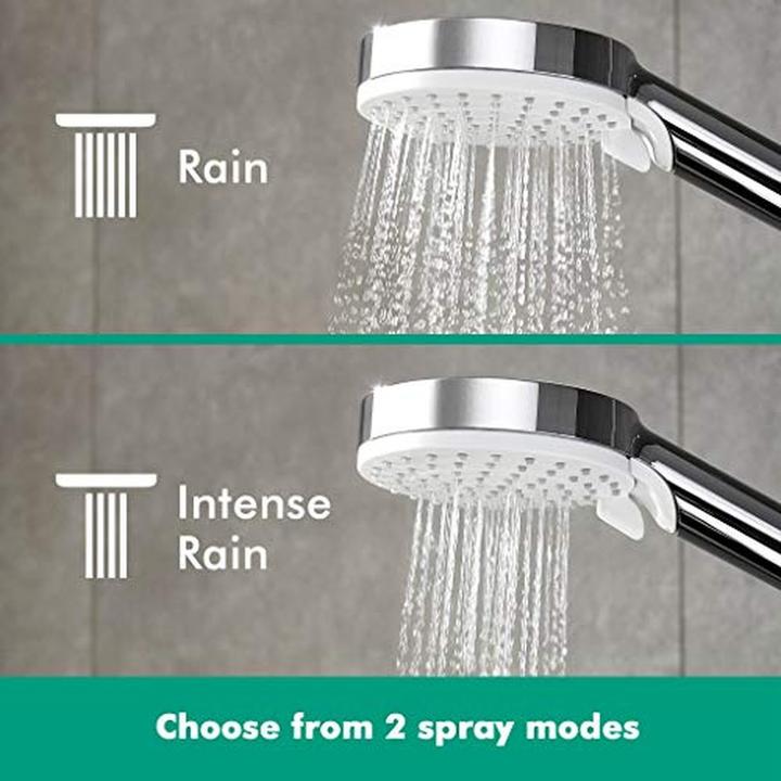 Produktbild hansgrohe HG Br.set CROMETTA ECOSTAT 1001 CL COMBI Brausestange 650mm weiss/chrom