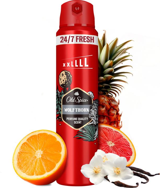 Immagine prodotto Old Spice Wolfthorn (Getto vaporizzato, 250 ml)