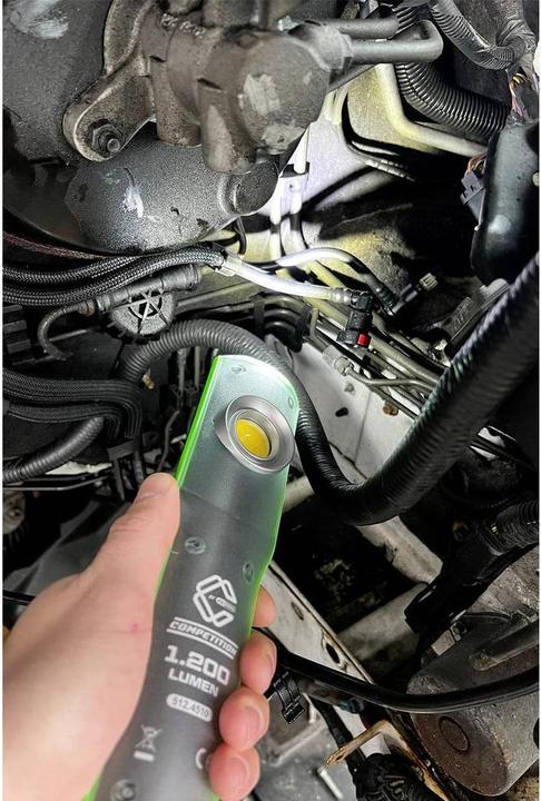 Image du produit KS Tools 512.4510 COMPETITION LED-Arbeitsleuchte, dimmbar, 1200 Lumen, mit Lades (1200 lm)