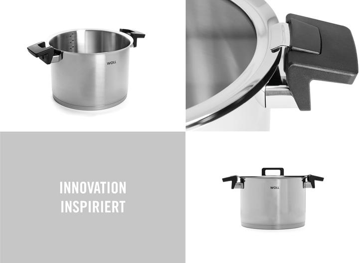 Produktbild Woll 124-2NC Concept Hoher Kochtopf aus Edelstahl (Kochtopf, Edelstahl, 24 x 17 cm)