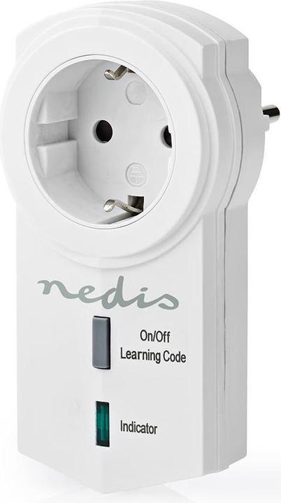Image du produit Nedis Prise RF ON/OFF Extension de la portée du maillage RF Schuko type F 3680 W Blanc