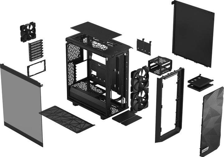 Produktbild Fractal Meshify 2 Compact Lite (ATX, mATX, Mini-ITX)