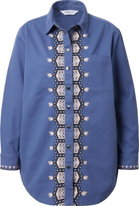 Immagine prodotto Studio Untold Camicia dal taglio oversize con ricami sull'abbottonatura (50, 52)