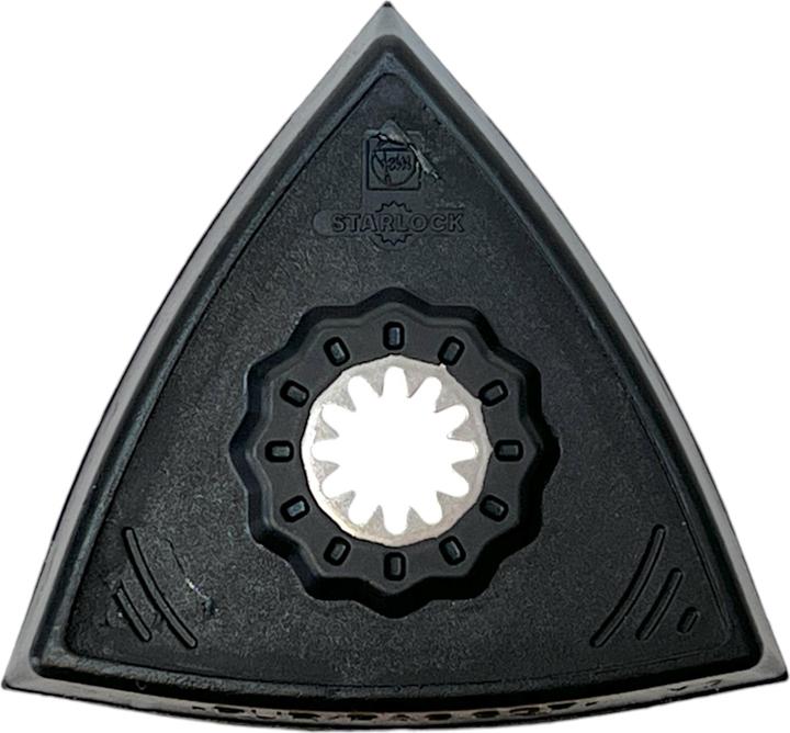 Actual product image Fein Sanding plate flat Starlock edge length 80 mm for Multimaster