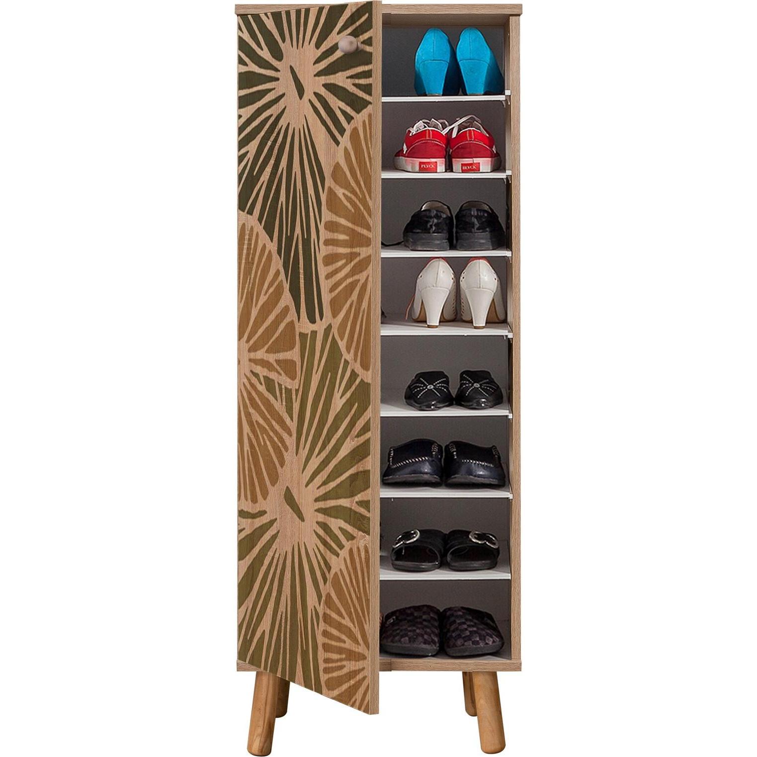 Thumbnail - Homitis, Schuhschrank, Vegas (50 x 38 x 135 cm)