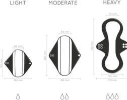 Produktbild Bam Baw Reusable sanitary pad (1x)