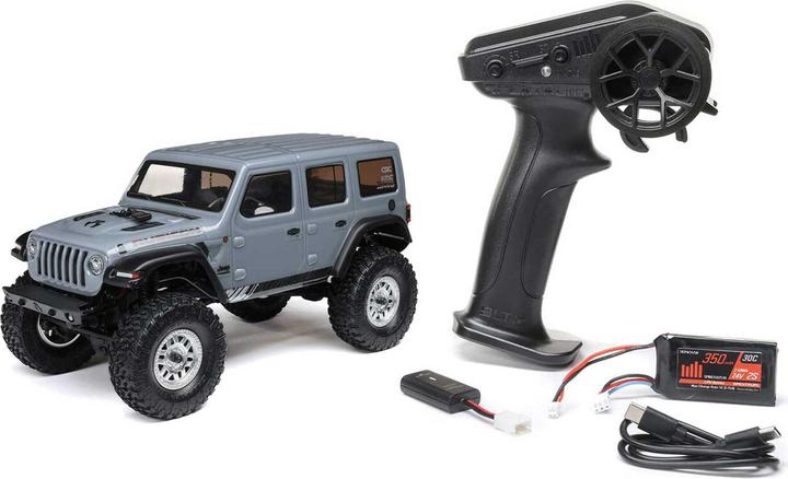 Image du produit Axial Scale Crawler SCX24 Jeep JLU Wrangler Gris, RTR
