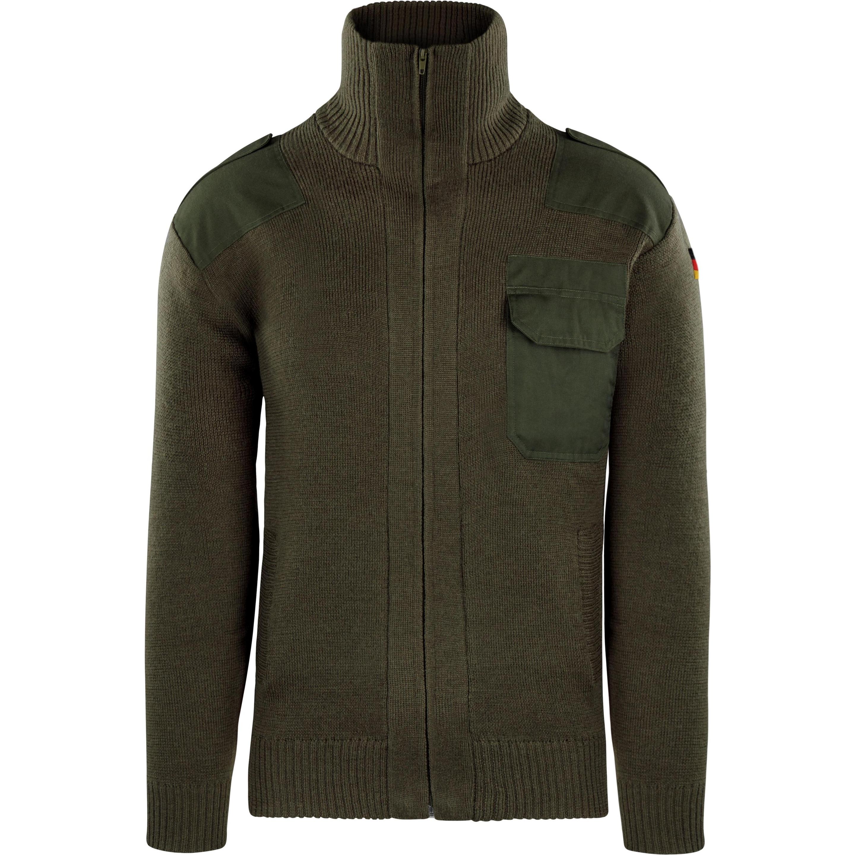 Normani, Herren, Pullover, Herren-Strickjacke Istrup - 1841, Grün, (M)