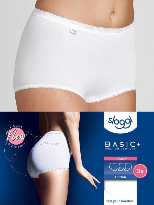 Actual product image Sloggi Basic+ Maxi Slip (8XL, pack of 3)