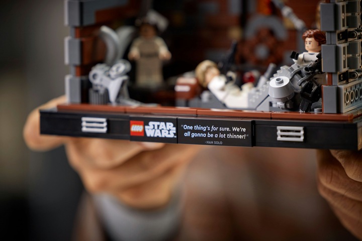 Actual product image LEGO Death Star trash compactor - diorama (75339, LEGO Star Wars)