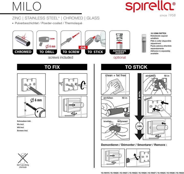 Produktbild spirella Milo
