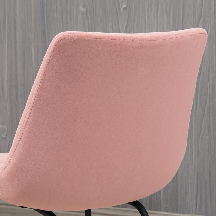Actual product image Homcom Dining chair with soft upholstery