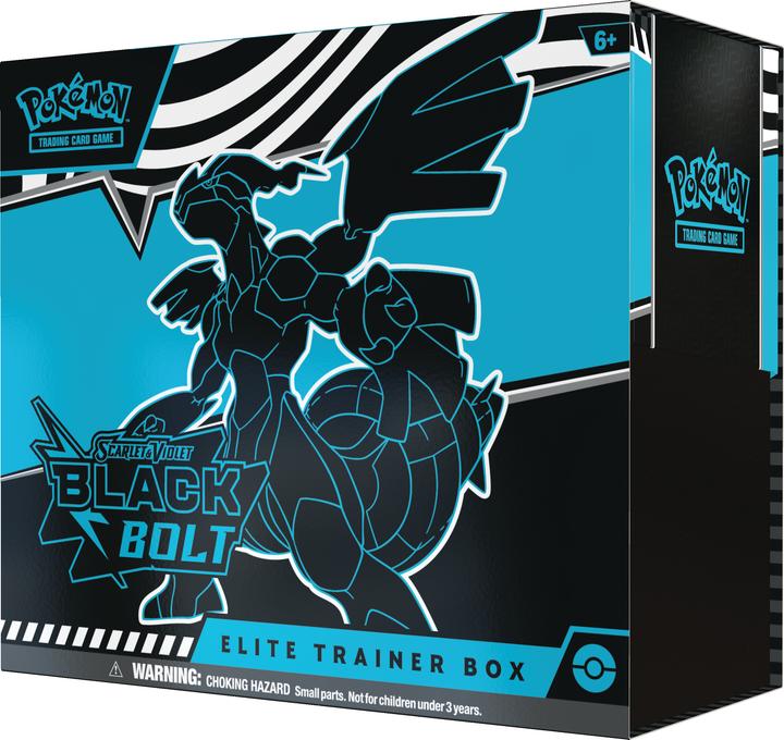 Pokémon Scarlet & Violet Black Bolt Elite Trainer Box (English, Elite / Top Trainer Box)