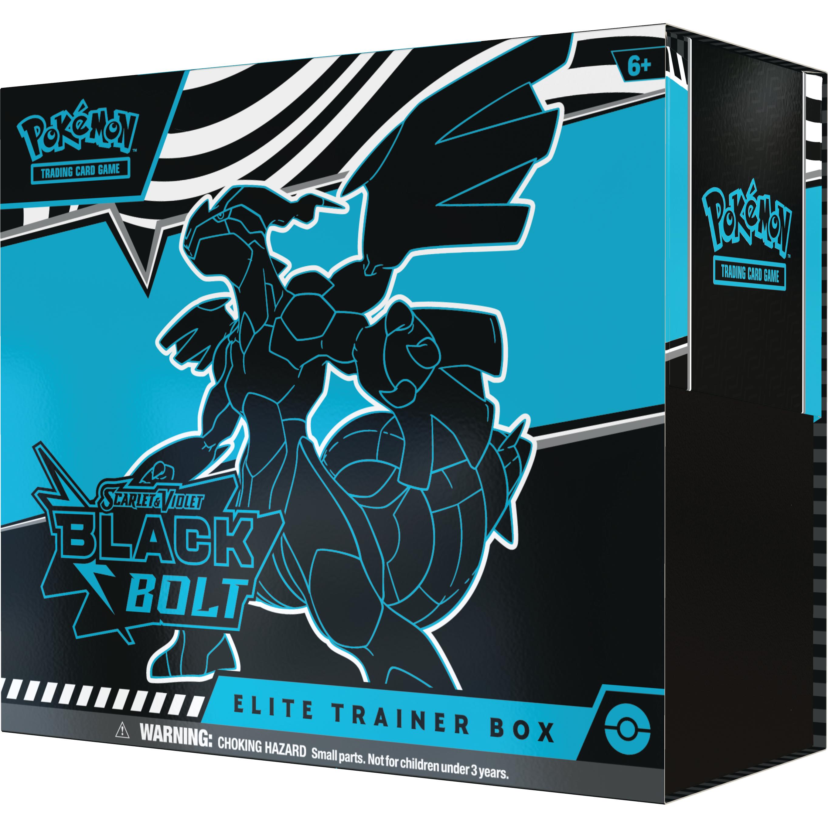 Pokémon Scarlet & Violet Black Bolt Elite Trainer Box (Inglese, Elite / Top Trainer Box)