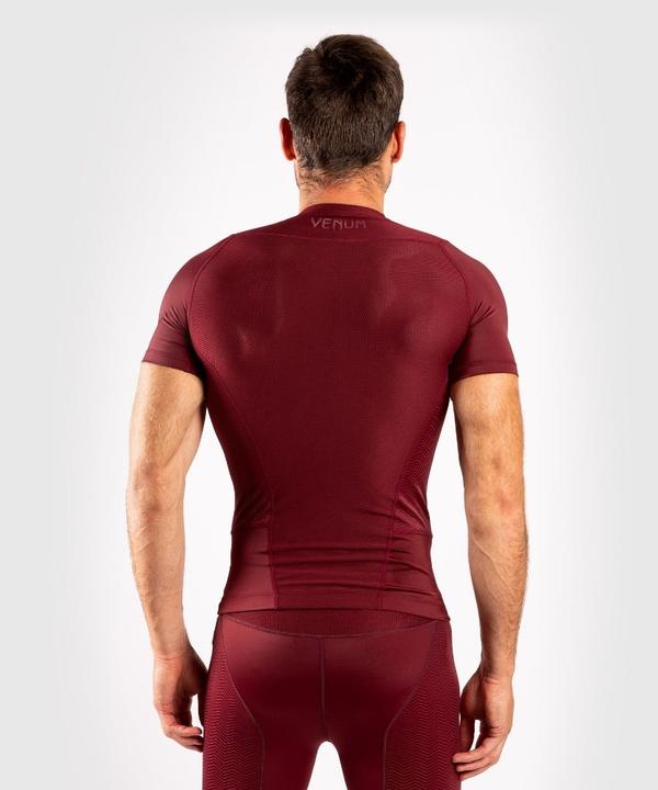Actual product image Venum G-Fit Rashguard - Short Sleeves - Bordeaux (S)