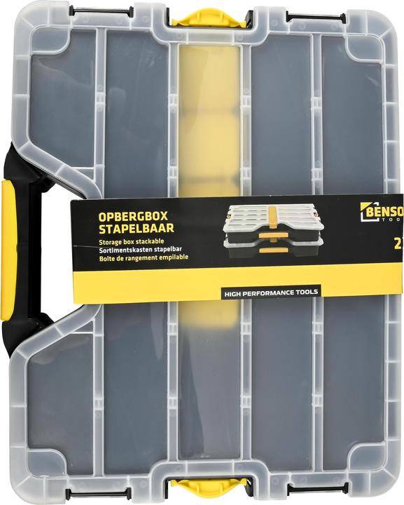 Image du produit Benson Boîte de rangement empilable 2 pcs