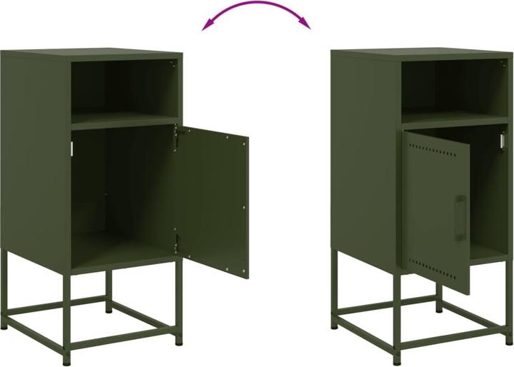 Image du produit vidaXL Nachttisch (36 x 39 x 78 cm)