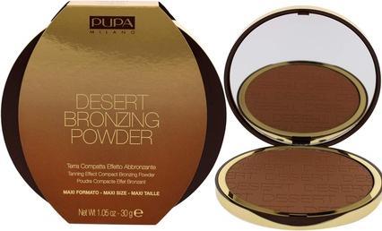 Actual product image Pupa Milano Pupa - Desert Bronzing Powder Bronzer 005 Light Sun Matt 30G (005 Light Sun Matt, Bronzer, 30 g)